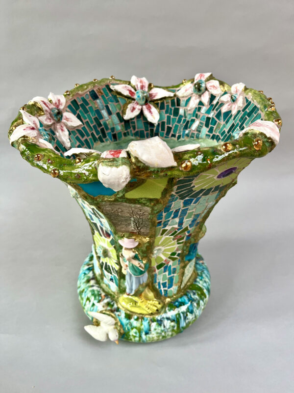 IMG_2647_2000 Meisjes aan de waterrand - Bloemenrand - Vaas Marianne den Hartog - Monaco