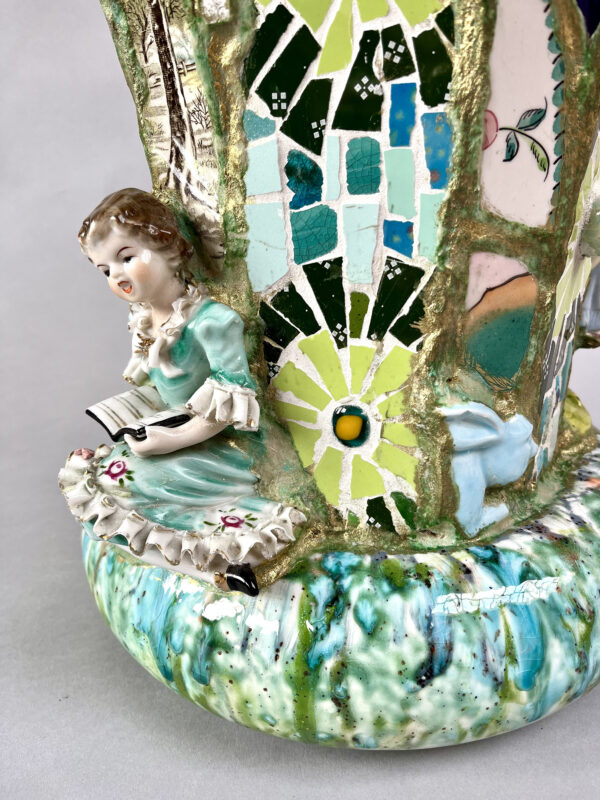 IMG_2649_2000 Meisjes aan de waterrand - Zingend - Vaas Marianne den Hartog - Monaco - IMG_2649_2000