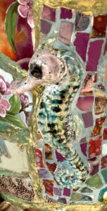 Zeepaardje Rode Sandaaltjes