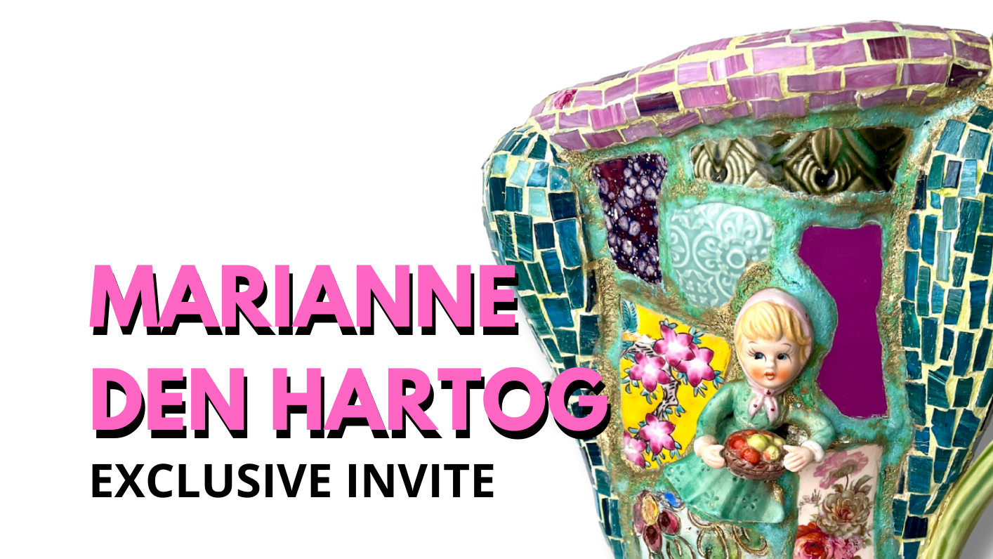 Exclusive invite open atelier Marianne den Hartog 14 en 15 maart 2026